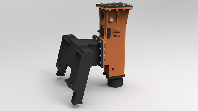 Skid Steer Hydraulic Post Driver SK40