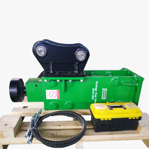 Hydraulischer Pfostentreiber f&uuml;r Bagger SK43